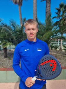 Robin Kilp padeli noorte koondis 2025