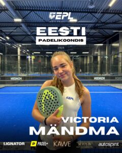 Victoria Mändma Padeli EM 2025