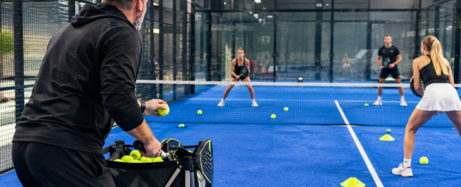 AI Generated Padel Training Session